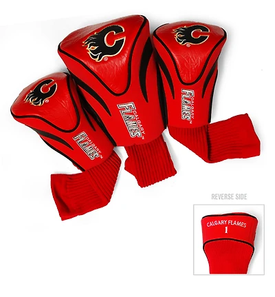 Calgary Flames 3-Pack Contour Headcover Set