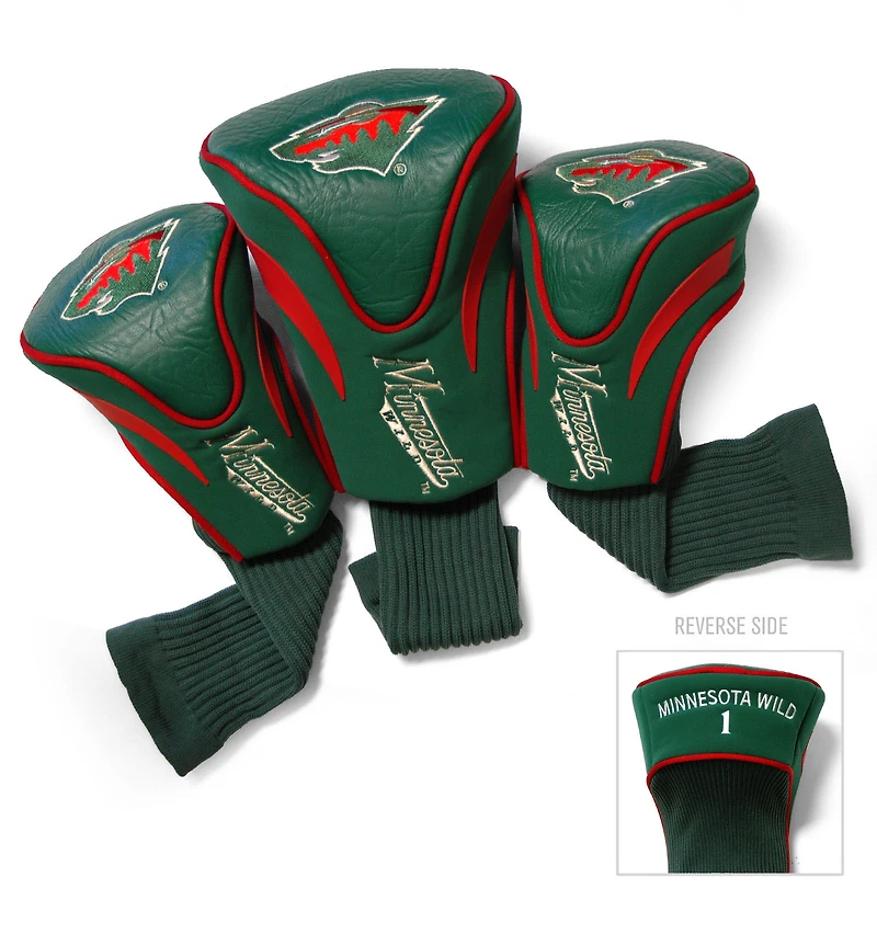 Minnesota Wild 3-Pack Contour Headcover Set