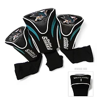 San Jose Sharks 3-Pack Contour Headcover Set