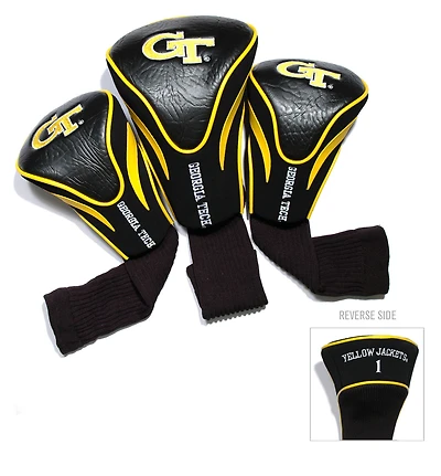 Georgia Tech Yellow Jackets 3-Pack Contour Headcover Set