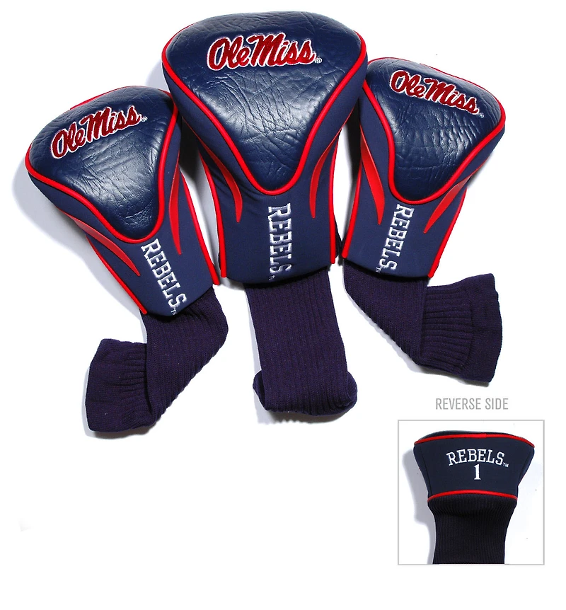 Ole Miss Rebels 3-Pack Contour Headcover Set