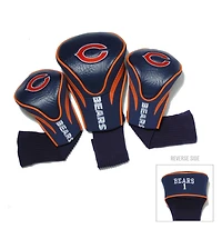 Chicago Bears 3-Pack Contour Headcover Set