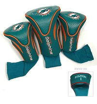 Miami Dolphins 3-Pack Contour Headcover Set