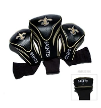 New Orleans Saints 3-Pack Contour Headcover Set