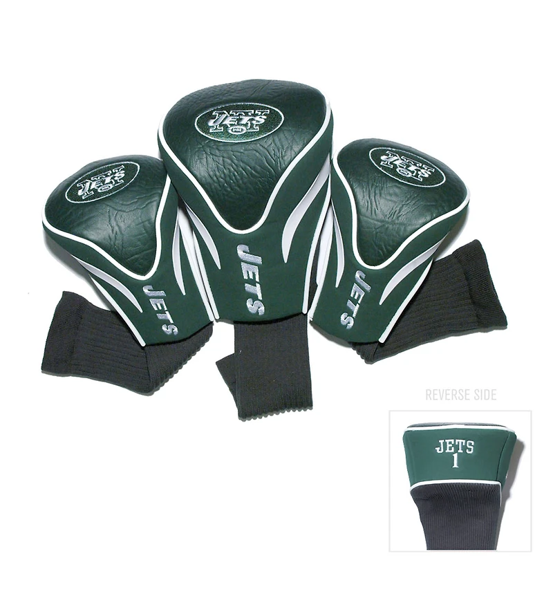 New York Jets 3-Pack Contour Headcover Set