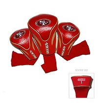 San Francisco 49ers 3-Pack Contour Headcover Set