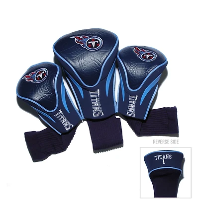 Tennessee Titans 3-Pack Contour Headcover Set