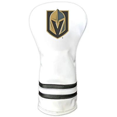White Vegas Golden Knights Vintage Driver Golf Headcover