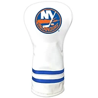 White New York Islanders Vintage Driver Golf Headcover