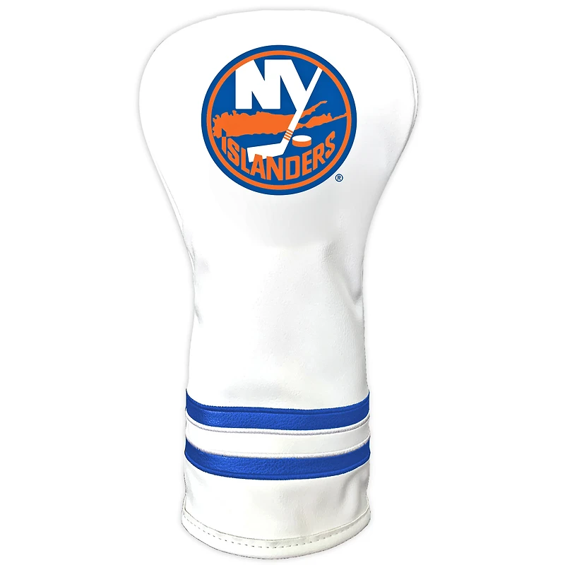 White New York Islanders Vintage Driver Golf Headcover