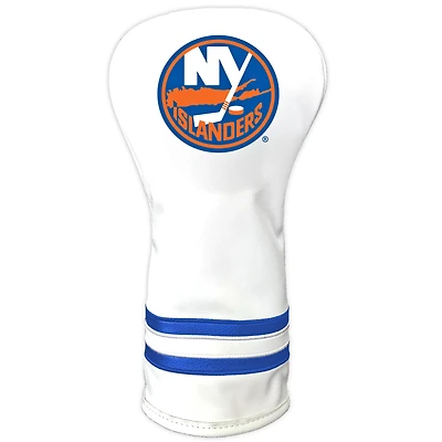 White New York Islanders Vintage Driver Golf Headcover