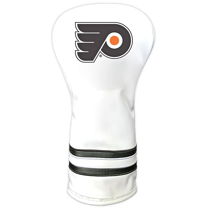 White Philadelphia Flyers Vintage Driver Golf Headcover