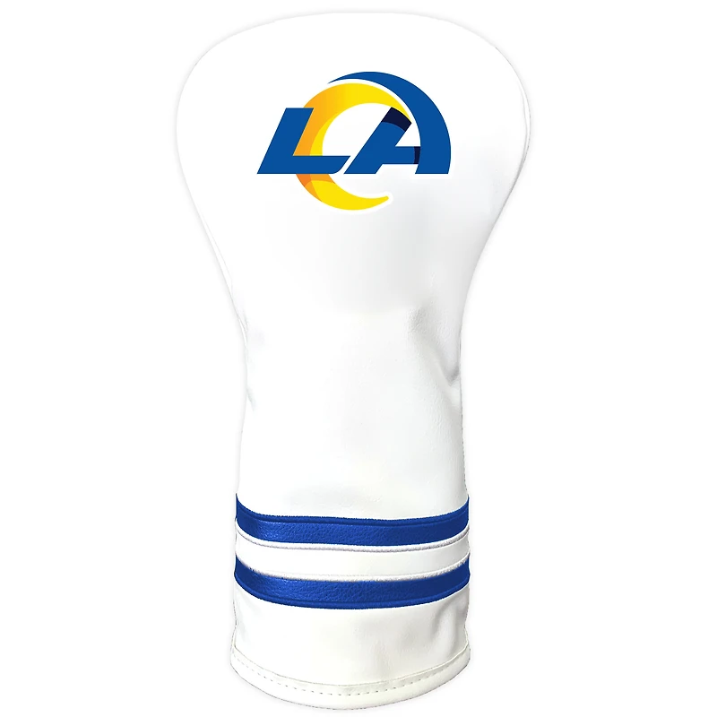 White Los Angeles Rams Vintage Driver Golf Headcover