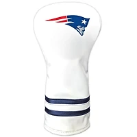 White New England Patriots Vintage Driver Golf Headcover