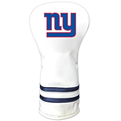 White New York Giants Vintage Driver Golf Headcover