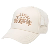 Women's Billabong Cream Grandpa Trucker Adjustable Hat