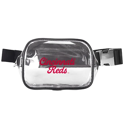 Cincinnati Reds Clear Belt Bag