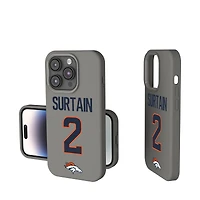 Keyscaper Patrick Surtain Gray Denver Broncos Ready Soft Touch iPhone Case
