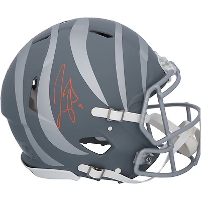 Joe Burrow Cincinnati Bengals Autographed Riddell Slate Speed Authentic Helmet