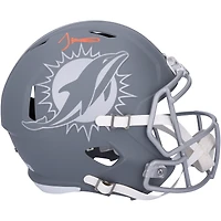 Tyreek Hill Miami Dolphins Autographed Riddell Slate Speed Replica Helmet