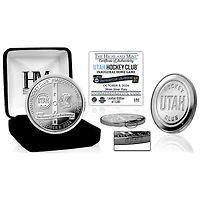 Highland Mint Utah Hockey Club Inaugural Game 39mm Silver Mint Coin