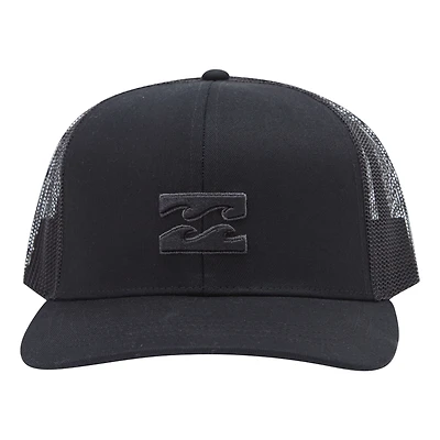 Men's Billabong Black All Day Trucker Adjustable Hat