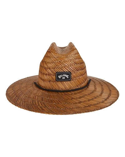 Men's Billabong  Brown Tides Straw Lifeguard Hat