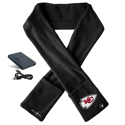 ActionHeat Black Kansas City Chiefs 5V Battery Heated Scarf
