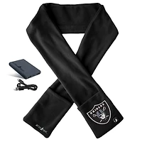 ActionHeat Black Las Vegas Raiders 5V Battery Heated Scarf