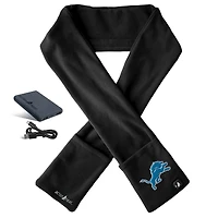 ActionHeat Black Detroit Lions 5V Battery Heated Scarf