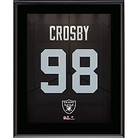Maxx Crosby Las Vegas Raiders 10.5" x 13" Jersey Number Sublimated Player Plaque
