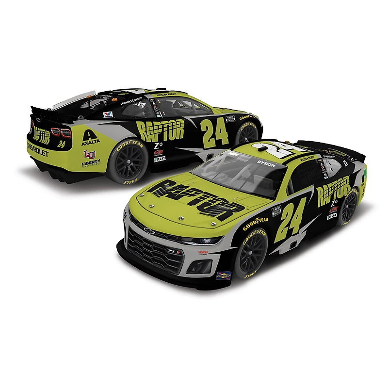 Action Racing William Byron 2025 #24 Raptor 1:64 Regular Paint Die-Cast Chevrolet Camaro