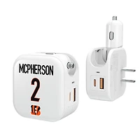 Keyscaper Evan McPherson Cincinnati Bengals Ready 2-in-1 USB Charger