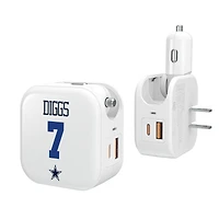 Keyscaper Trevon Diggs Dallas Cowboys Ready 2-in-1 USB Charger