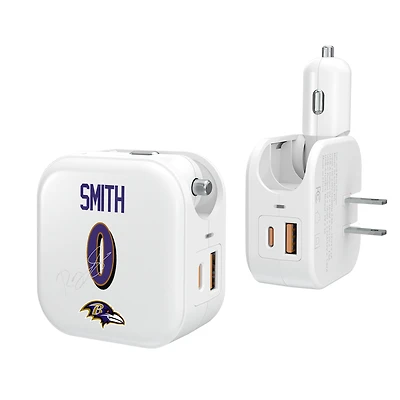 Keyscaper Roquan Smith Baltimore Ravens Ready 2-in-1 USB Charger
