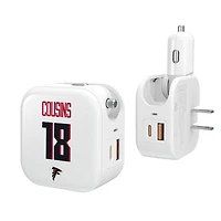 Keyscaper Kirk Cousins Atlanta Falcons Ready 2-in-1 USB Charger