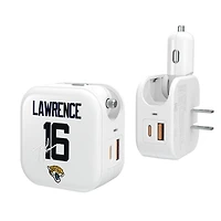 Keyscaper Trevor Lawrence Jacksonville Jaguars Ready 2-in-1 USB Charger