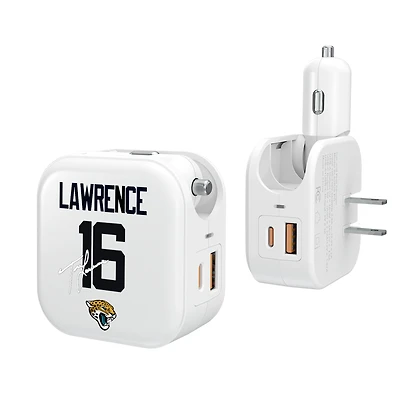 Keyscaper Trevor Lawrence Jacksonville Jaguars Ready 2-in-1 USB Charger