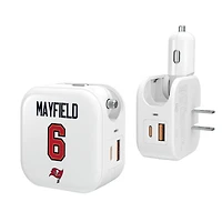 Keyscaper Baker Mayfield Tampa Bay Buccaneers Ready 2-in-1 USB Charger
