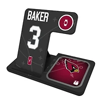 Keyscaper Budda Baker Arizona Cardinals Ready 3-in-1 Charging Station