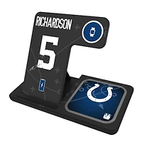 Keyscaper Anthony Richardson Indianapolis Colts Ready 3-in-1 Charging Station
