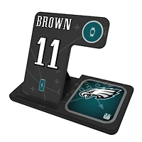 Keyscaper A.J. Brown Philadelphia Eagles Ready 3-in-1 Charging Station