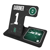 Keyscaper Ahmad Sauce Gardner New York Jets Ready 3-in-1 Charging Station