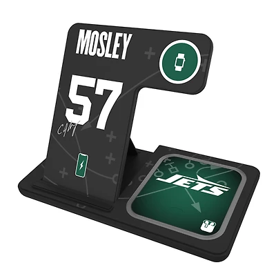 Keyscaper C.J. Mosley New York Jets Ready 3-in-1 Charging Station