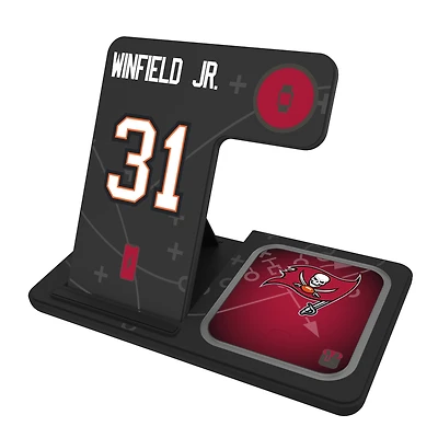 Keyscaper Antoine Winfield Jr. Tampa Bay Buccaneers Ready 3-in-1 Charging Station