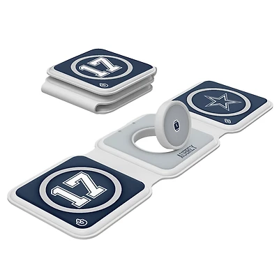Keyscaper Brandon Aubrey Dallas Cowboys 3-in-1 Foldable Charger