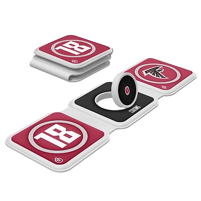 Keyscaper Kirk Cousins Atlanta Falcons 3-in-1 Foldable Charger