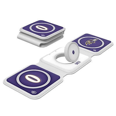 Keyscaper Roquan Smith Baltimore Ravens 3-in-1 Foldable Charger