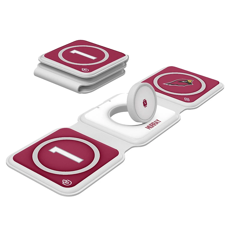 Keyscaper Kyler Murray Arizona Cardinals 3-in-1 Foldable Charger