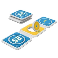 Keyscaper Khalil Mack Los Angeles Chargers 3-in-1 Foldable Charger